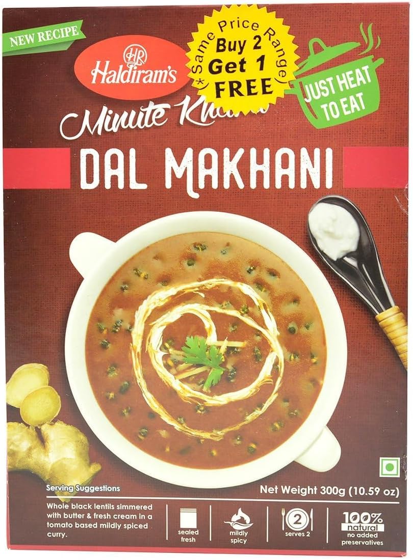 Haldirams, Minute Khana Dal Makhani, 300 Grams(gm)