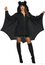 Spooktacular Creations Black Bat Costume Women, Halloween Costumes for Adults