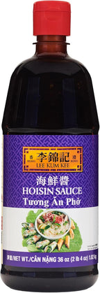 Lee Kum Kee Hoisin Sauce (36 oz - 1 Pack), Sweet & Savory, Ideal for Marinades, BBQ Sauce, Dips, Stir-Frying, Pizza, Peking Duck, and Soup Noodles