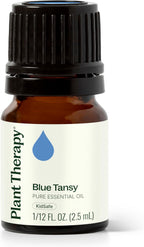 Plant Therapy Blue Tansy Essential Oil, 2.5 mL (1/12 oz), 100% Pure and Undiluted, Natural Aromatherapy for Diffuser or DIY Skincare