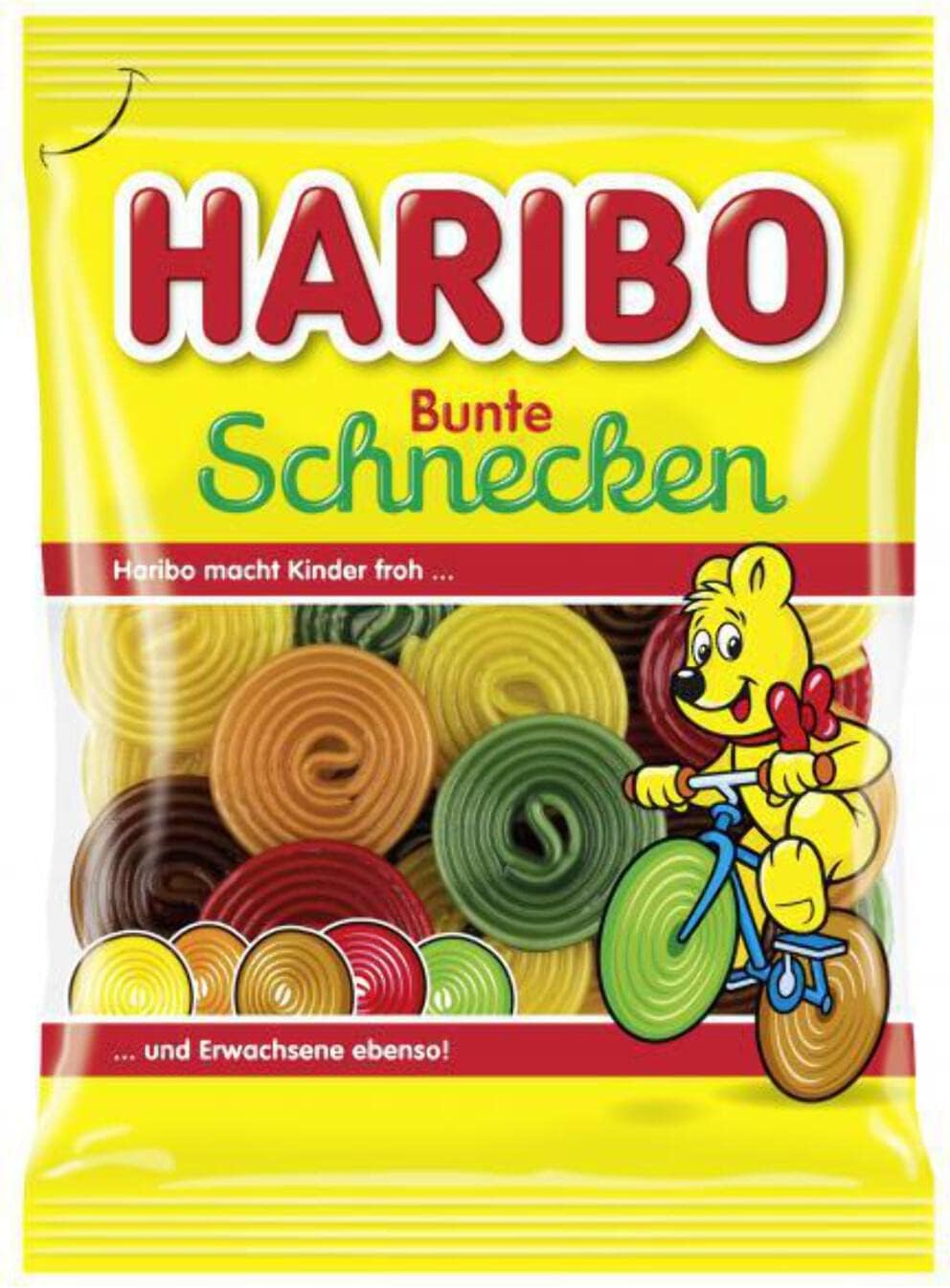 HARIBO Candy | HARIBO Colorful Snails | HARIBO Gummies | HARIBO Gummi Candy | 5,6 Ounce Total