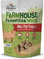 Manna Pro Farmhouse Favorites Mini Pig Treats, Baked Snack for Mini and Teacup Pigs, Hand-Mixed, Peanut Butter Flavored, Supports Training and Bonding, Premium Treats for Small Pigs, 3 lb Bag
