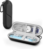 ProCase Toothbrush Travel Case for Oral-B/Oral-B Pro 1000 1500 5000 7000 7500 6000 9600/Philips Sonicare 4100 5100 1100 6100 5300 Oral-B iO Electric Toothbrush Portable Hard Container -Black