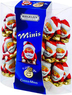 Riegelein Mini Solid Santa 33% Milk Chocolate Holiday Stocking Stuffer 3.5 oz