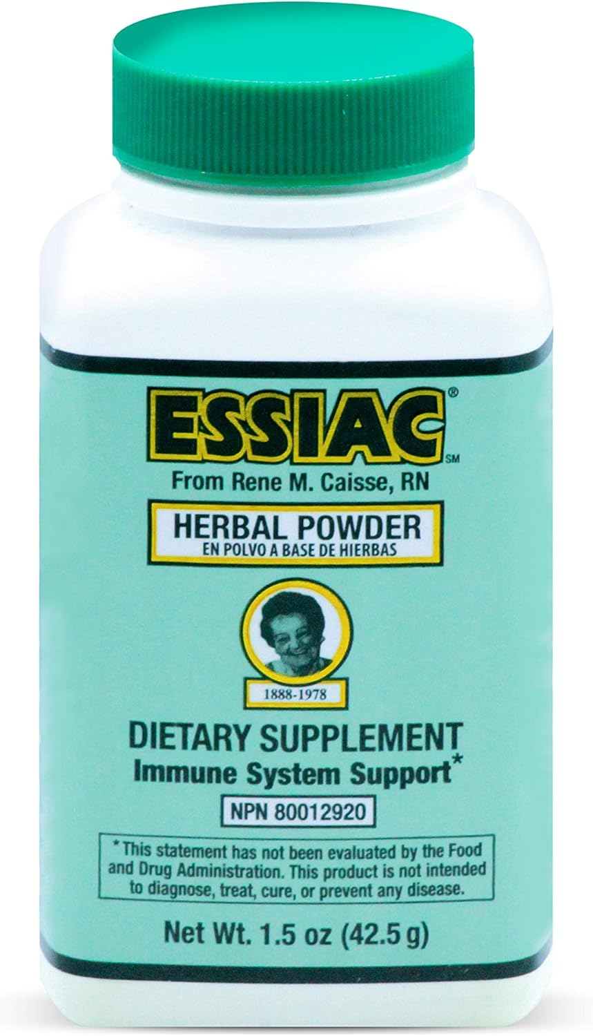Essiac PowderESSIAC Original Herbal Tea Powder – 1.5 oz Bottle | Powerful Antioxidant Blend to Help Promote Overall Health & Well-Being | Original Formula from 1922 (1)