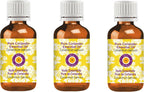 Deve Herbes Pure Coriander Essential Oil (Coriandrum sativum) Steam Distilled (Pack of Three) 100ml X 3 (10 oz)