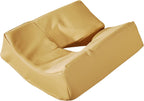 Master Massage Patented Memory Foam Ergonomic Dream Face Cushion Pillow Headrest, Cream