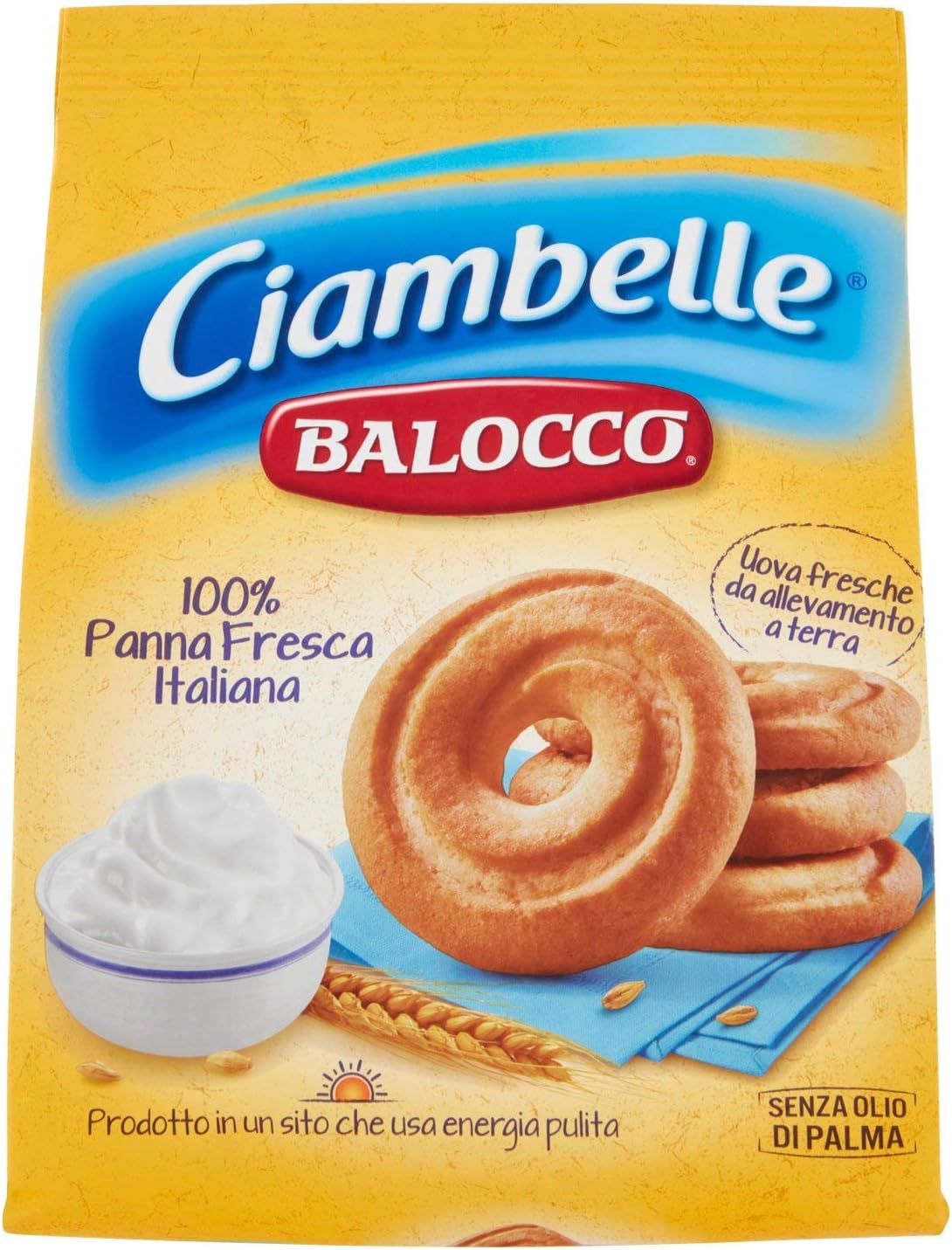 Balocco "Ciambelle" Cookies 700g [ Italian Import]