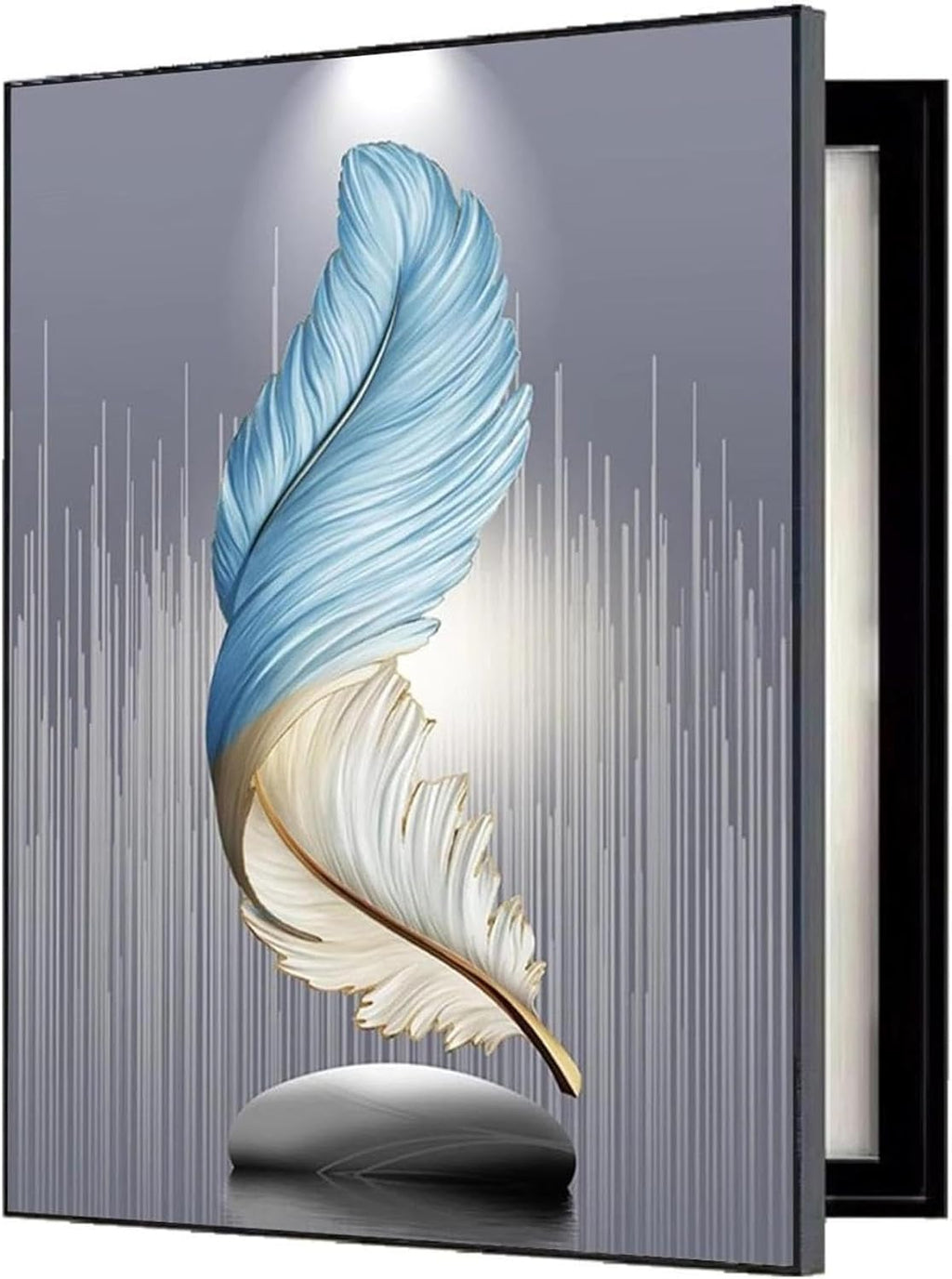 KAJIAO Decorative Wall Art for Distribution Box, Hidden Panel Painting, Stylish Concealment for Living Room, Corridor, or Entryway(F,30x40cm)