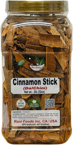 Desi Kitchen Cinnamon Stick (DalChini) | Premium Whole Cinnamon Bark | 100% Natural, Non-GMO, No Artificial Colors or Preservatives | Authentic Indian Spice for Cooking, Baking & Tea | 2lb (32oz)