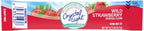 Crystal Light Sugar-Free Wild Strawberry Drink Mix with Caffeine (10 On-the-Go Packets)