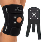 COPPER HEAL Magnetic Knee Brace – Copper-Infused Compression Sleeve for Pain Relief, Support & Recovery – Adjustable Knee Brace for Men & Women