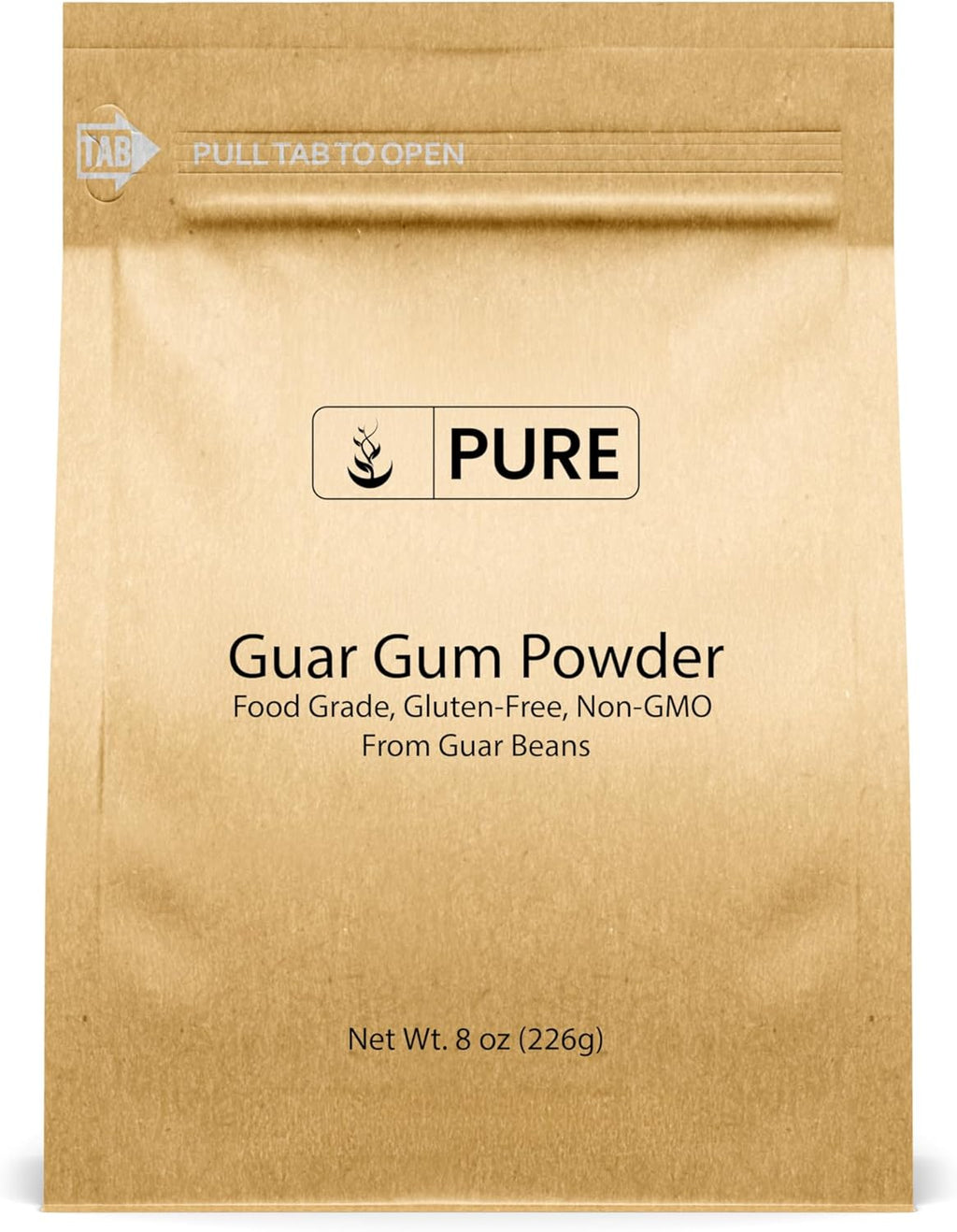 Pure Original Ingredients Guar Gum (8 oz) From Guar Beans, Food Grade, Gluten Free