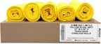 Ultrasac Heavy Duty 55 Gallon Yellow Trash Bags - (Value 50 Pack) - 1.5 MIL equivalent Industrial Strength Plastic 37" x 54" for 50-55 Gal Cans -Fits Toter, Rubbermaid Brute, Carlislie Bronco etc.