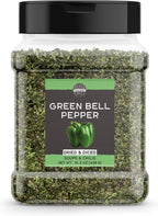 Birch & Meadow Diced Green Bell Pepper, 15.2 oz, Cut & Dried, Soups & Chilis, Fresh Taste