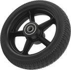 6.5 Inch Electric Scooter, Solid Tire Rubber Anti Slip Explosion Proof Electric Scooter Wheel with Hub for Replacement