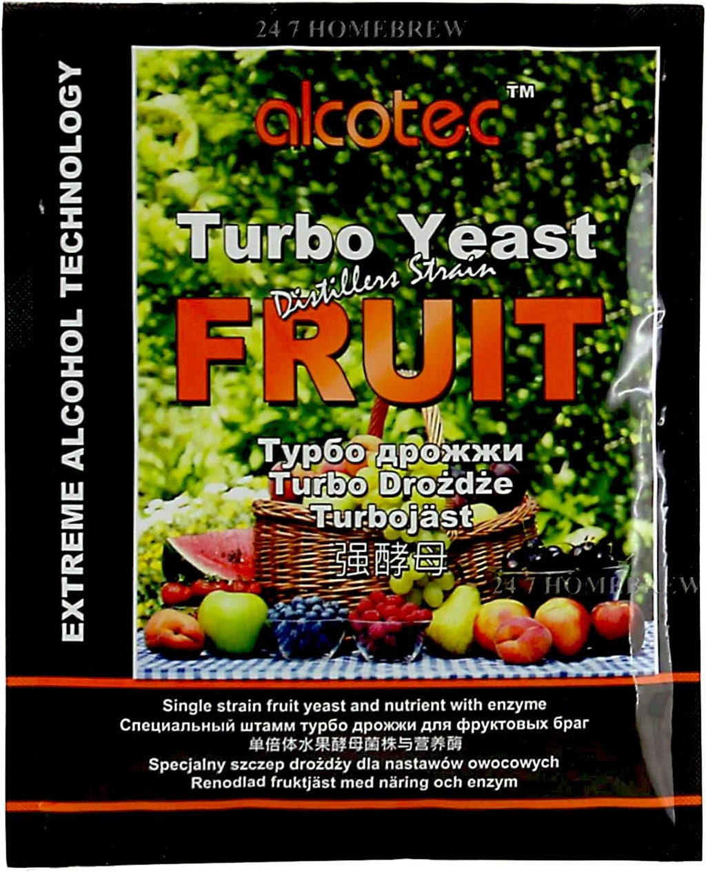 Alcotec Fruit Turbo Yeast Distiller's Strain