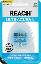 REACH Ultraclean Dental Floss Mint 30 Yards (Pack of 3)