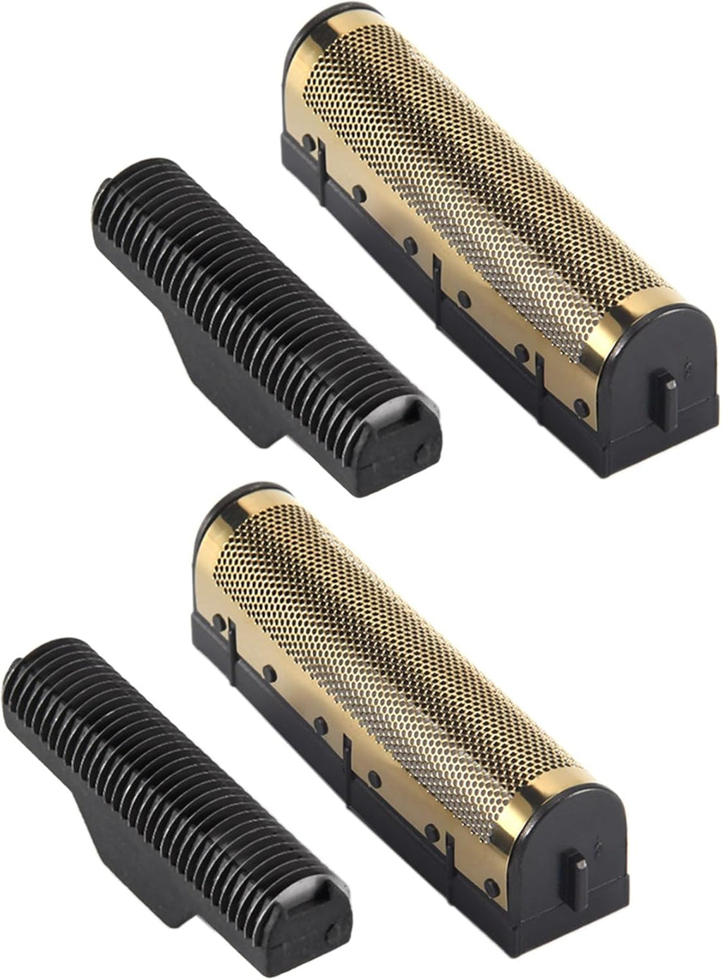 1Set Clipper Blade for Km-1102 Clipper Electric Shaver Parts Net Gold