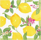 Caspari Limoncello Dinner Napkins - 20 Per Package - 4 Packages