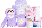 First Period Kit for Girls 9-12 Period Starter for Tweens Period Comfort Kits for Girls 10-12 First Period Gifts for Girls Teen Girl Emergency Kit for School (Purple)