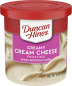 Duncan Hines Creamy Cream Cheese Flavored Frosting, Easter Baking, 16 oz.