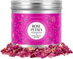 Sweet Spell Dried Rose Petals - Edible Flowers for Drinks, Cocktails, Cake Decorations - Ideal for Tea, Soap & Candle Making - 14g (0.5oz)