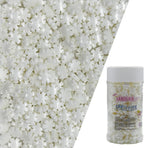 Snowflake Candy Sprinkles for Decorating Edible Candy Spider Christmas Sprinkles for Cake Decorations, Baking, Ice Cream, Cookies, Cupcake Topper 3OZ