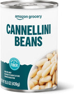 Amazon Grocery, Canned Cannellini Beans, 15.5 Oz