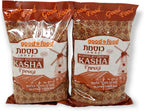 Roasted Buckwheat Kasha, Buckwheat Groats, Kosher 2 lbs (Pack of 2)