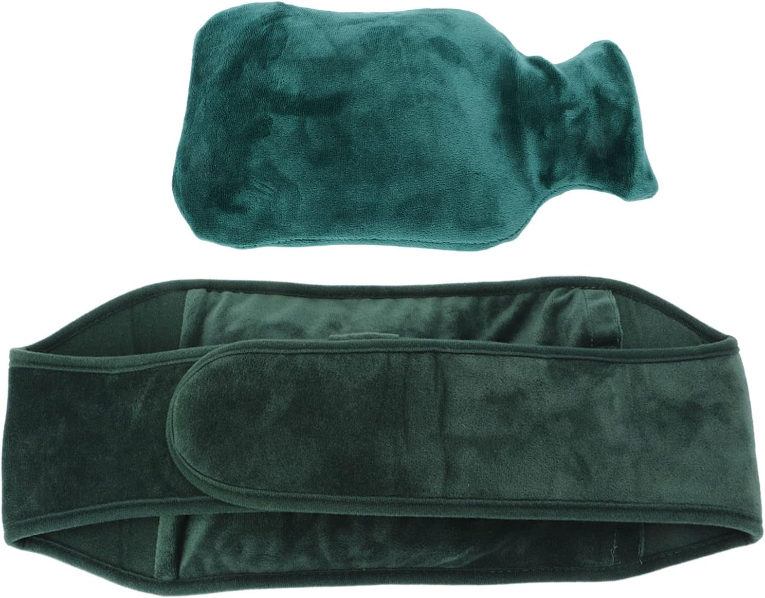 1000ml Hot Water Bottle, Hot Cold Therapies Hot Water Bottles Hot Water Bag with Waist Cover for Neck, Back, Shoulder Waist Warm