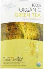 Prince of Peace 100% Organic Green Tea 100 Tea Bags Net Wt. 6.35 oz (180 g)