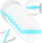 Nuanchu 48 Pcs Waterproof Sensor Covers Compatible with Libre 3 Freestyle Libre 3 Plus, Transparent Cgm Adhesive Patches, Glucose Monitor Protector Long Lasting Without Hole(Green)