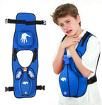 Anti Choking Trainer Vest with Back Slap, Heimlich Practice Training Vest, First Aid Teaching Tool for Nurses & Students, for Children