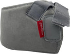 Vogana 1 Piece Fuzzy Heel Protectors for Pressure Sores Ulcers Elderly Bedridden Cushion Adjustable Pillow for Surgery Recovery Grey