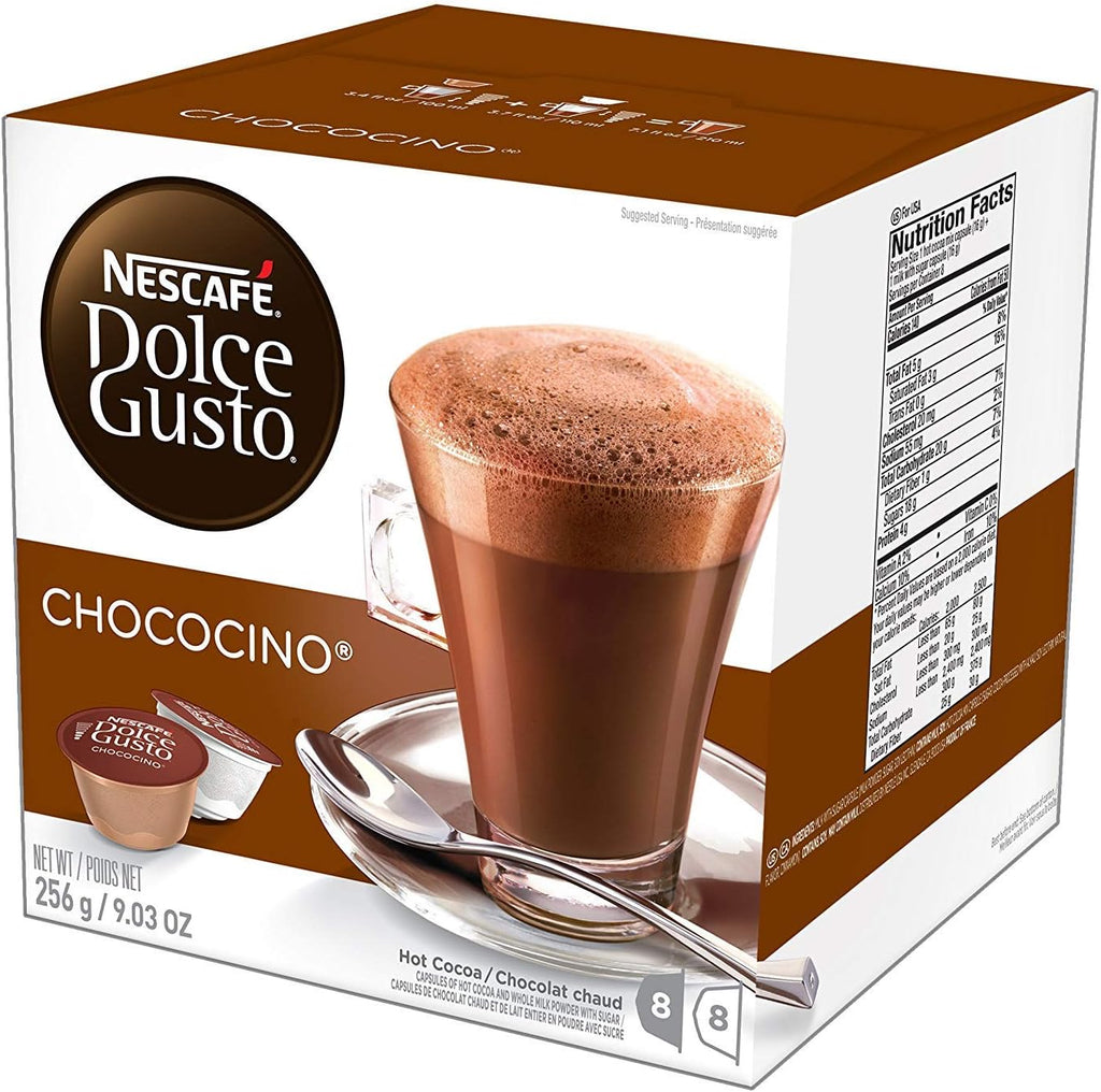 NESCAFÉ Dolce Gusto Coffee Capsules Chococino 48 Single Serve Pods, (Makes 24 Specialty Cups) 48 Count