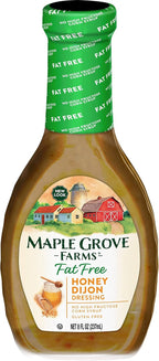 Maple Grove Farms Fat Free Honey Dijon Dressing, 8 oz