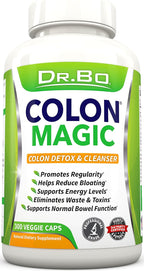 Colon Cleanse Detox Formula - Natural Bowel Cleanser Pills for Intestinal Bloating & Fast Digestive Cleansing - Daily Constipation Relief Supplement Gut, Belly, Stomach - Women Men Herbal Weight Flush