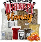 Tapcraft – Honey Whiskey Recipe Mash Kit – Make Your Own Honey-Flavored Whiskey at Home – DIY Whiskey Distilling Kit – Great Gift for Whiskey Enthusiasts