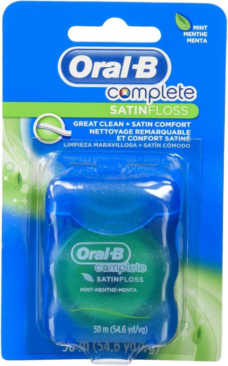 Oral B Satin Floss - Mint - 55 yd, 1 Count