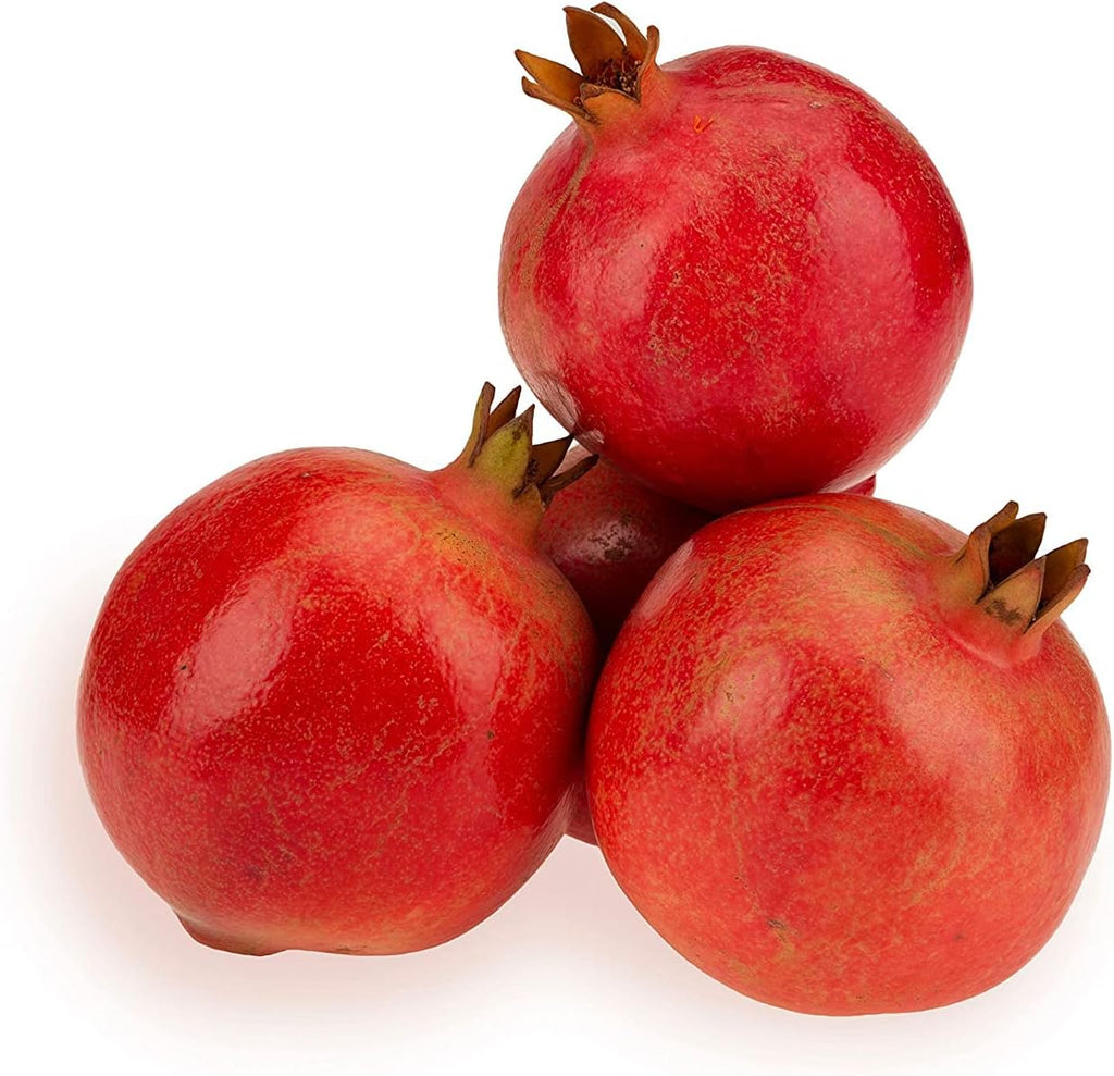 Fresh Jumbo Pomegranate Large Set of 3 Fruit - XL size - Texas Grown