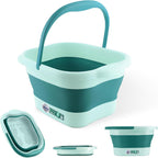 Foot Soaking Tub for Soaking Feet, Collapsible Foot Tub, Foot Bath Soak Tub with Massage Nodes, Large Pedicure Foot Spa Bucket, Portable Foot Soaker Container for Foot Care Routine at Home