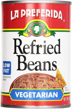 La Preferida Refried Beans, Vegetarian and Low Fat, 16 oz