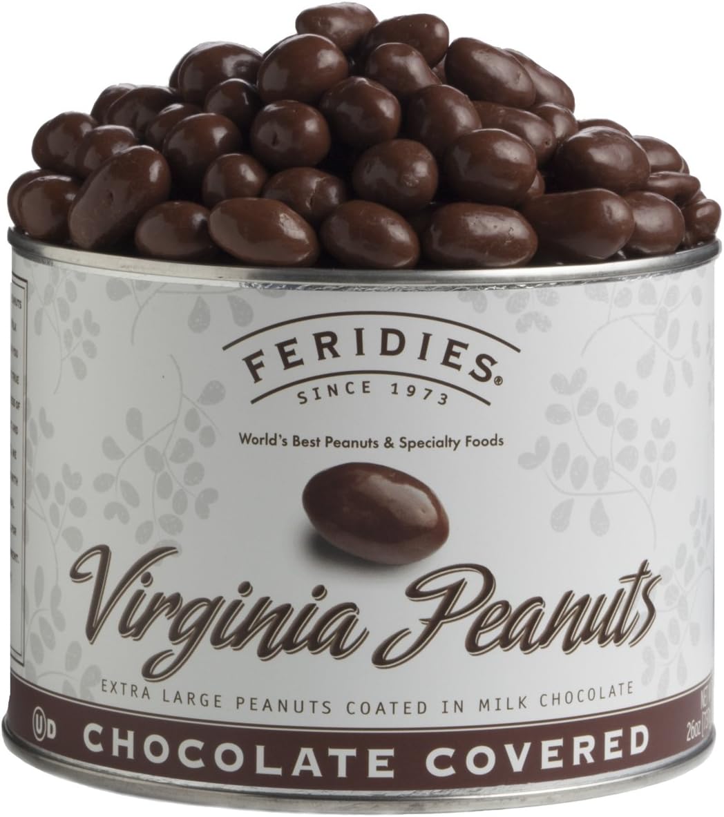 FERIDIES Chocolatey Covered Virginia Peanuts 26oz