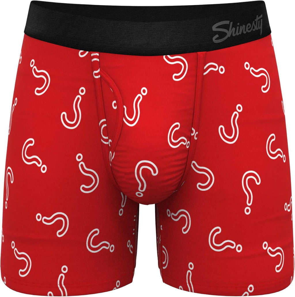Shinesty Ball Hammock Boxer Brief - Pouch Underwear For Men with Fly