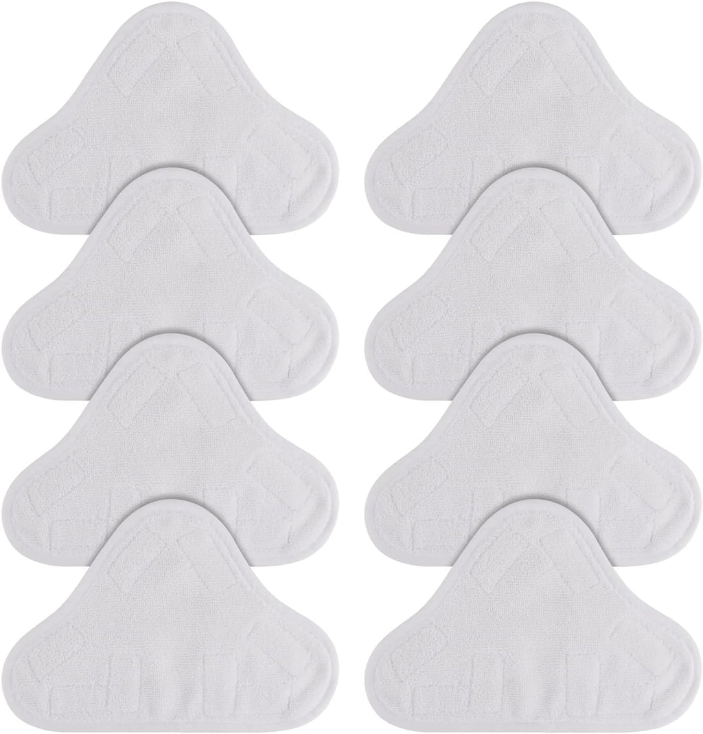 8Pcs Large Mop Pad Refills, Super Absorbent and Cleaning Cloths, Machine Washable & Durable and Reusable, Universal Fit for Most Spray Mops