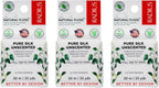 RADIUS Natural Silk Dental Floss, Now 30% Thinner for Smooth Glide in Tight Teeth, Hand-Spun Silk Infused with Coconut Oil, Plastic-Free & Sustainable Packaging, Unscented, 33 YD - Pack of 3