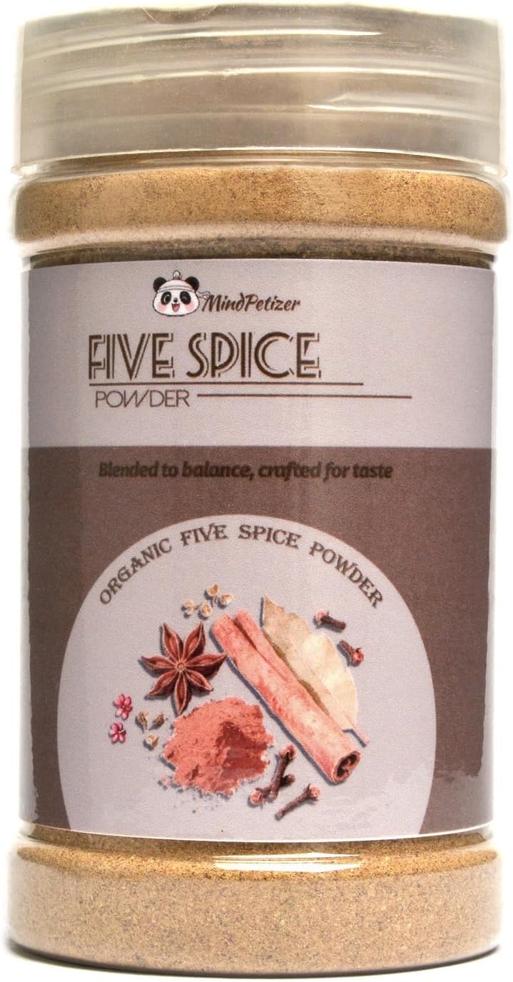 Chinese Five Spice Powder 2.6oz - Authentic Chinese 5 Spice Seasoning, Natural Asian Spice Blend with Organic Cloves, Star Anise, Cinnamon | Perfect for Stir Fry, Dumplings, Marinade, Soup