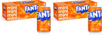 Fanta Orange Soda Fruit Flavored Soft Drink, 7.5 fl oz, 20 Pack