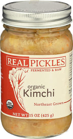 Real Pickles, Kimchee Organic, 15 Ounce